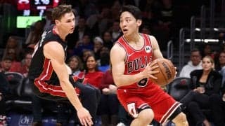 河村勇輝が約27分の出場で6得点6リバウンド6アシスト…ブルズはヒートに大敗