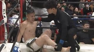 わずか2発で足を破壊 “変則的”カーフキックで衝撃KOに戦慄 「こういうのあるんだ…」識者も驚き