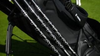PGAツアーで見慣れない黒シャフトを発見 その名も「タイタン」ハザーダスの後継か