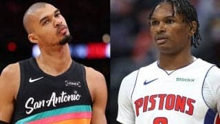 1月の月間最優秀守備選手賞にスパーズのウェンバンヤマ、ピストンズのトンプソンが選出