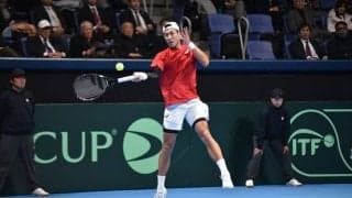 綿貫陽介がオーストリアのエースを撃破！日本が先勝[デビスカップ・ファイナル予選]
