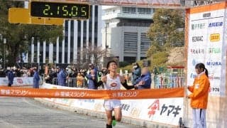 折居ラストレースで優勝！「自分らしい陸上人生だった」─第63回愛媛マラソン