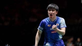 張本智和が注目の日本人対決を制し決勝進出　戸上隼輔との打ち合いを4－1で制したエースが世界1位・王楚欽との大一番へ【ITTF-ATTUアジアカップ】