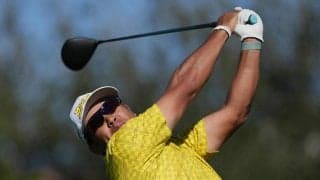 松山英樹１年ぶりＶ逃す　最終18番から崩れプレーオフで池ポチャ…ガックリうなだれ優勝消える