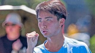  松岡隼 CH大会で今季初の初戦突破 