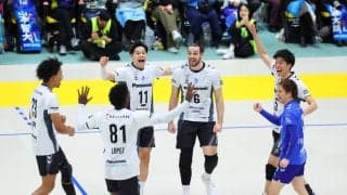 SVリーグ男子　大阪Bが日鉄堺BZに連勝　WD名古屋が連敗脱出