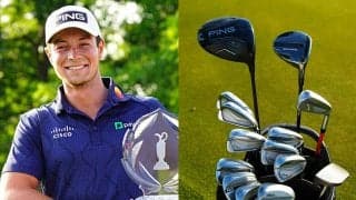 ビクトル・ホブランの最新14本 「G440K」×「ディアマナWB」ヘッドもシャフトもスイッチ