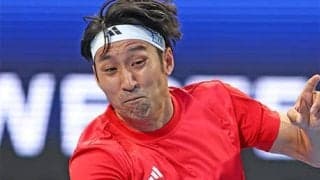  内山靖崇 ストレート負けで8強ならず 