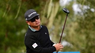 【速報】久常涼が終盤イーグルで「67」暫定首位の通算15アンダーで終了 松山英樹は10アンダー