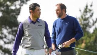 松山英樹は後半に同組シェフラーと伸ばし合い 痛恨ボギーからバーディ締め