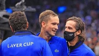 US新王者メドベージェフらの勝利で欧州選抜が2日目全勝。11-1と世界選抜を追い込む [レーバーカップ]