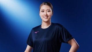 女子日本代表の佐藤淑乃がミズノとブランドアンバサダー契約を締結