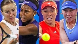  7人棄権の異例展開も4強出揃う 