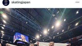メダリスト集結ショットに「チームＪａｐａｎ最高」「みんないい笑顔」の声　不在の選手が気になる「あれ、駿くんは？」