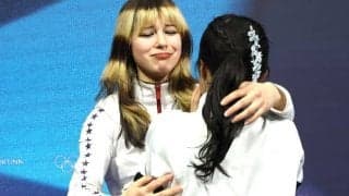 メダル決定直後の「心が温まる瞬間」中井亜美を祝福したアリサ・リウに五輪公式も注目「なんていい子たちなんだろ」【冬季五輪】