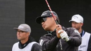 【速報】松山英樹は通算1アンダーでホールアウト 首位と11打差