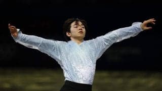 【フィギュア】鍵山優真、ピアニスト角野隼斗書き下ろし曲に合わせ優雅な演技披露