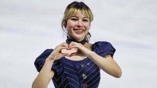 アリサ・リウが「より可愛すぎた」…紺のエキシビ衣装にネット注目「バービー人形みたい」【冬季五輪】