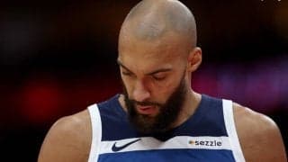 ウルブズの先発センター、ルディ・ゴベアが1試合の出場停止処分