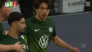 「信じられないフィニッシュだ」20歳日本人FWのブンデス初得点を現地メディア＆ファンが称賛！塩貝健人は「希望」「無条件で信頼できる」