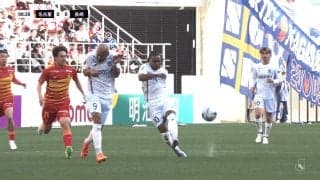 「なんじゃこりゃー！」長崎10番の“50m級ロングシュート”が「弾道いかつ」「ロベカルみたい」“悪魔の左足”にSNS騒然