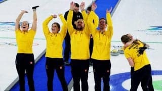 【カーリング】スウェーデンが２大会ぶりの金　スイス下す　フォルティウスも観戦