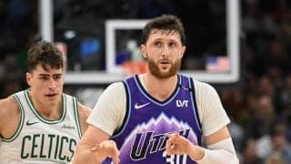 ジャズの先発センター、ユスフ・ヌルキッチが鼻の手術のため今季残り試合を全休へ