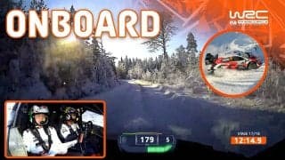 勝田貴元がベストタイムを記録したSS17のオンボード全編がWRC公式で公開