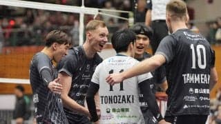 SVリーグ男子　ヴォレアス、東京GBが連勝　サントリーのチャンピオンシップ進出が決定