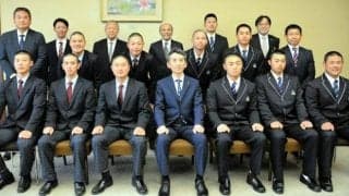 選抜高校野球出場の帝京長岡と日本文理が新潟県庁訪問　意気込み語る