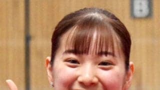 【卓球】長崎美柚、申裕斌の国際ペアが快勝でＶ王手…シンガポール・スマッシュ