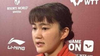 【卓球】大藤沙月「完敗…限られたことしかさせてもらえなかった」張本美和に０-３で３回戦敗退