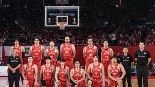 バスケ日本代表が中国に14点リードし前半終了…西田や渡邊雄ら2P量産し主導権握る