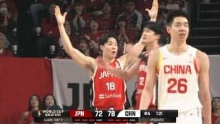 「何もしてない…」日本vs中国戦で“物議を醸す判定”「手を挙げてただけにしか見えない」「意味わからん」馬場雄大退場でファン騒然【バスケW杯予選】