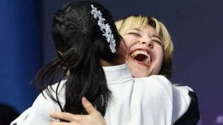 「最も心が温まる」中井亜美と米女子リウの感動ハグに広まる反響　米英メディアが“最高の瞬間”として再脚光「気づいたら泣いているのはこっちだった」