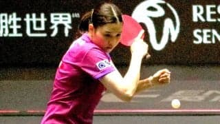 【卓球】カットマン・橋本帆乃香「対策の仕方がすごくて」世界８位の中国勢にやり返され、８強ならず…シンガポール・スマッシュ