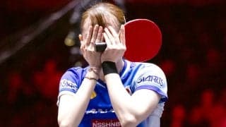 【卓球】早田ひな「殻を破れた」世界５位中国の壁を破り、８強！　ロス五輪見据え価値ある１勝…シンガポール・スマッシュ