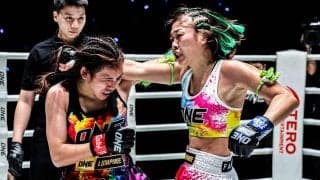 【ONE】WBC王者藤原乃愛が鮮烈デビュー、25年MVP候補カティをパンチ、前蹴りで圧倒
