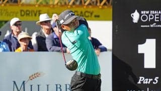 池村寛世が5打差5位で最終日へ 片岡尚之は9位に後退