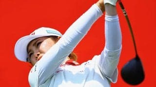 古江彩佳が4打差8位で最終日へ 体調不良に負けず「しっかり集中を」