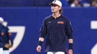 大谷＆誠也に挟まれ…侍23歳が「気まずそう」　ベンチ前の光景に注目「エグイ場所おる」