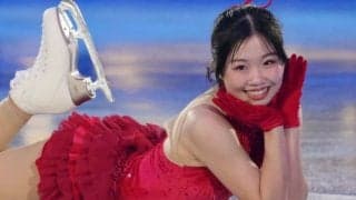 話題の17歳女子高生スケーター、エキシビで再び見せた“あざとポーズ”の真実を明かす　「一番盛り上がるところで何をしたらいいのかなと…」