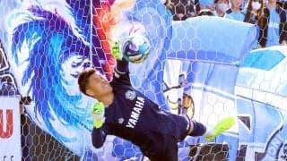 【Ｊ２磐田】守護神・川島永嗣が左手１本で止めた「決めた方向に１００％で行こうと決めていた」福島とのＰＫ戦制して連敗ストップ