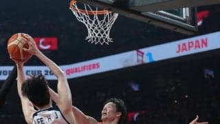 【バスケ】日本男子１点ビハインドで４Ｑへ…富樫３点シュートなども逆転許す／Ｗ杯アジア予選