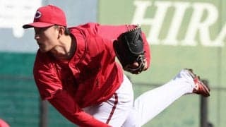 【広島】ドラ２斉藤汰直、オープン戦２試合目でフォークがキラリ「中継ぎテスト」で１回無失点