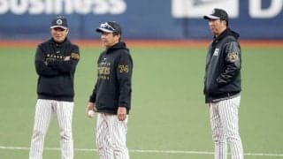 阪神　京セラの人工芝確認　中野「打球がちょっと緩くなるので守りやすい」小幡「打球が死ぬので行き過ぎないように」