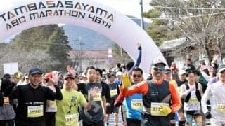 1週間前もフルでVの横田さんが女子で優勝　丹波篠山ABCマラソン