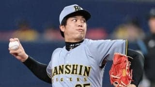阪神・才木３回２失点も５奪三振　ドジャース・キムへソンからも三振奪う