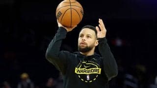 2月から右ヒザ負傷で離脱中のステフィン・カリーが10日後に再検査…最低5試合を欠場へ