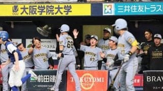 阪神　キャンプＭＶＰ若手トリオ躍動　中川＆高寺＆小野寺が一挙３点韓国撃ち　藤川監督「素晴らしい」